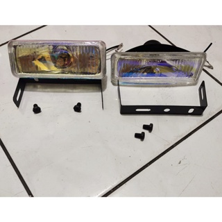 Lampu foglam kotak panjang lampu tembak motor mobil 12 volt