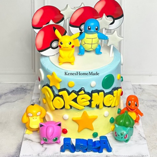 

Kue Ulang Tahun Pokemon / Cake Ultah Pikachu