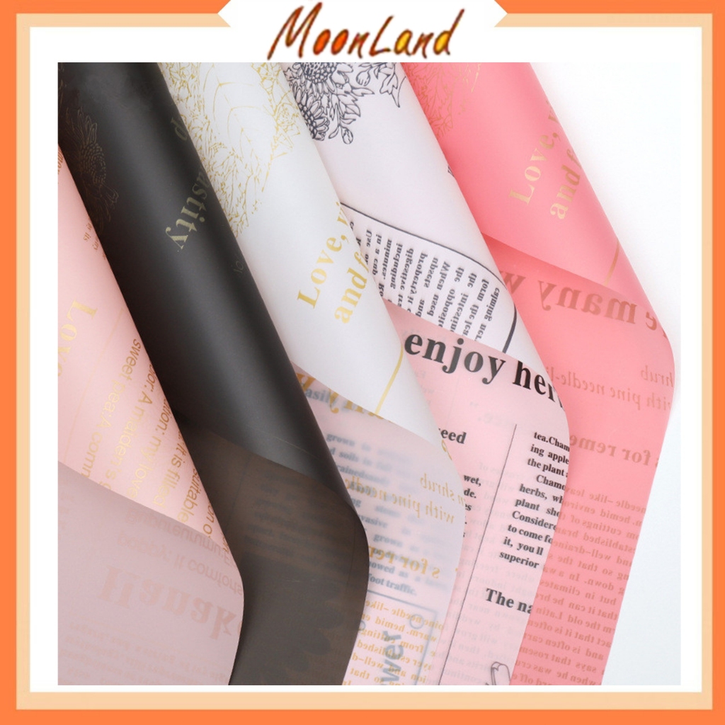 

News Paper Color Flower Wrap Cellophane kertas buket bunga koran KB6041