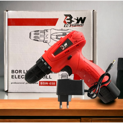 Mesin Bor Listrik Impact Drill Electric Drill 10mm Bolak Balik bor cordles