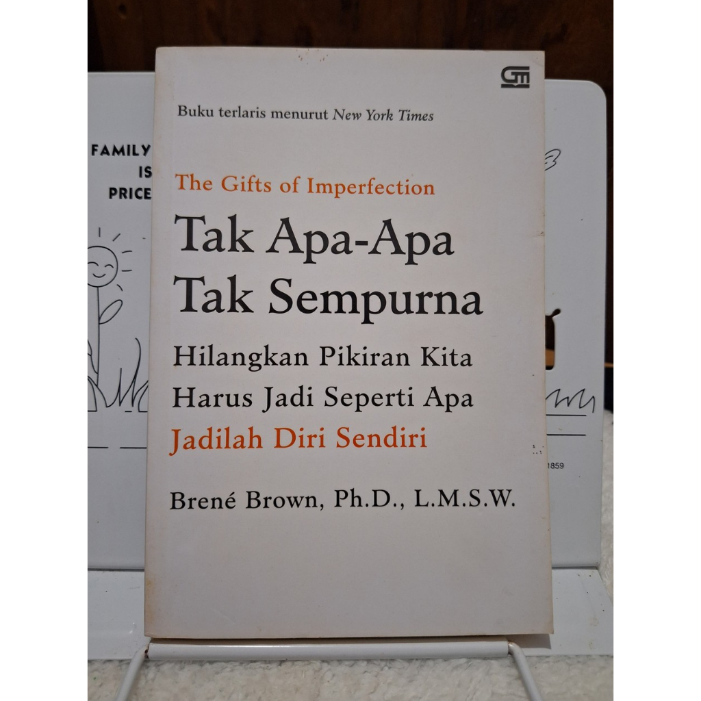 PRELOVED ORIGINAL - BUKU TAK APA-APA TAK SEMPURNA BY BRENE BROWN