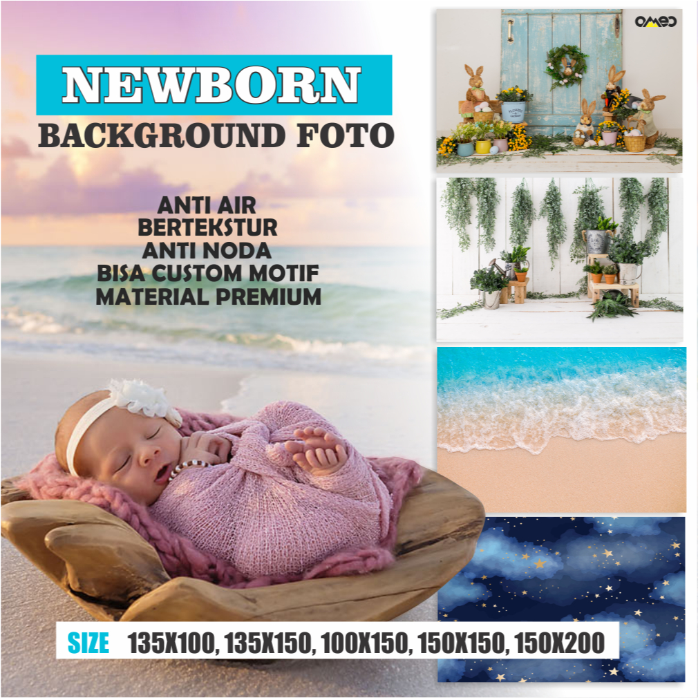 kodaline_shop Newborn Background Foto Baby / Background Foto Newborn 3d Texture / Alas Foto Studio /