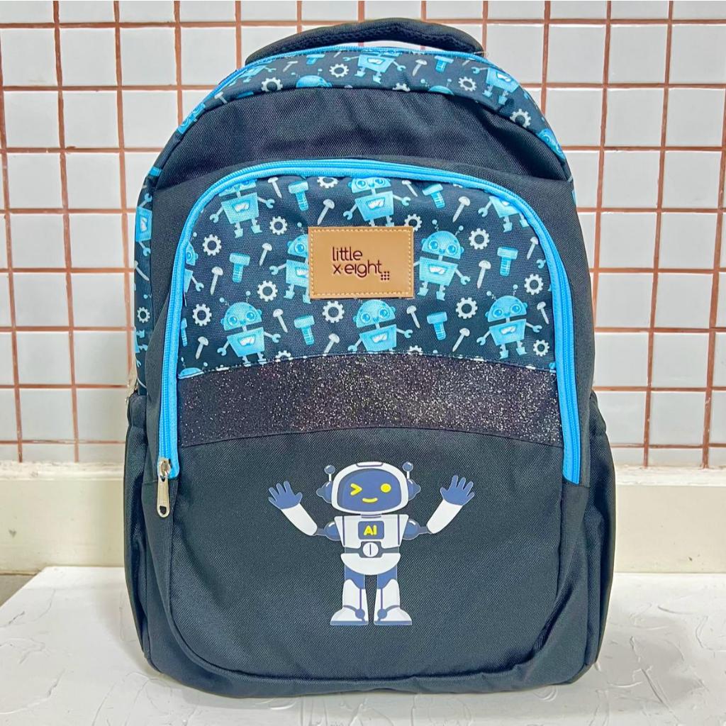 Little X eight Jeth Bag - Tas Biru Anak