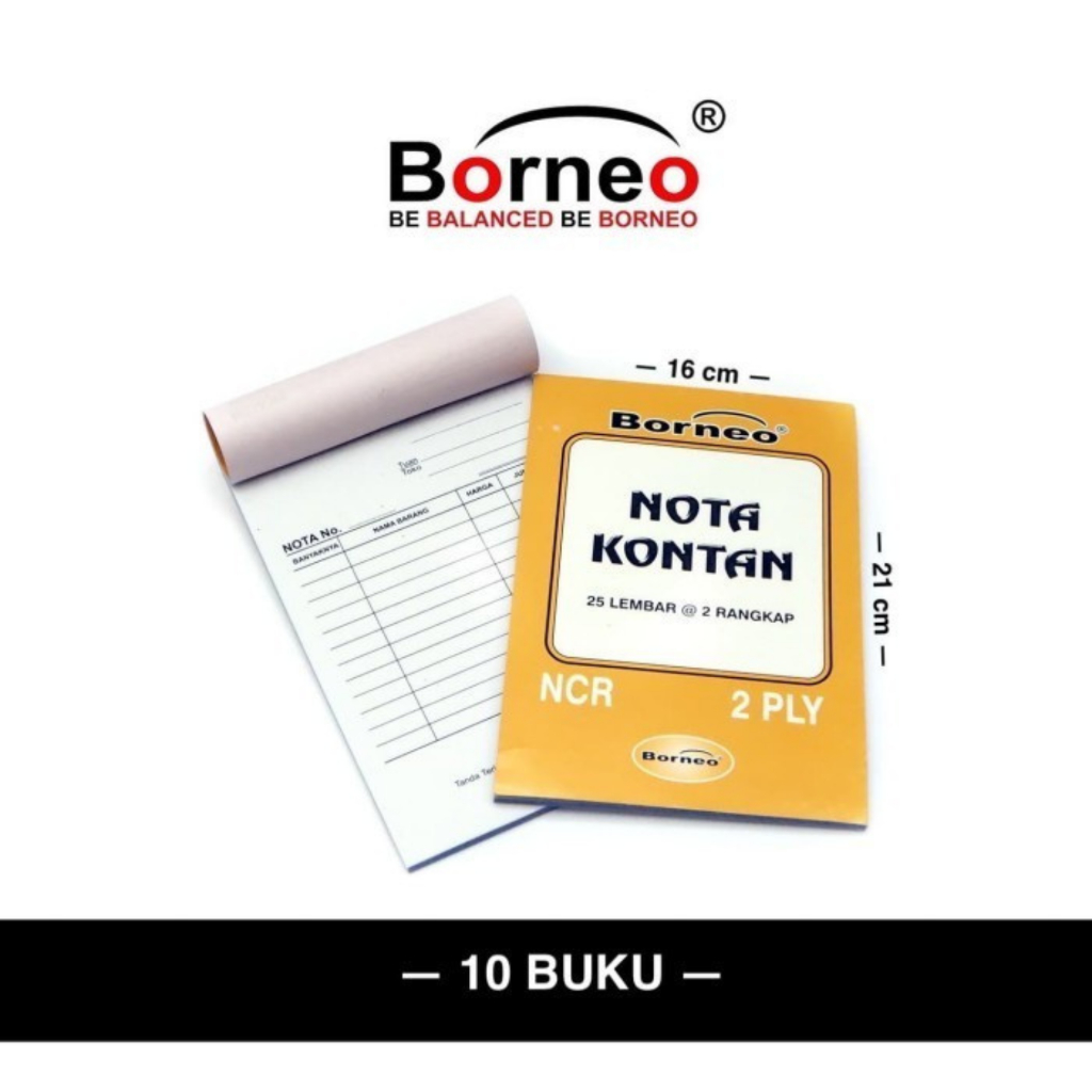 

Nota Kontan Besar - 2 Ply (10 Buku)
