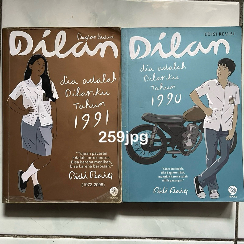preloved buku novel original dilan fiersa besari