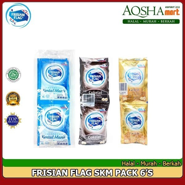 

FRISIAN FLAG SUSU KENTAL MANIS SACHET PUTIH GOLD COKELAT BENDERA SKM