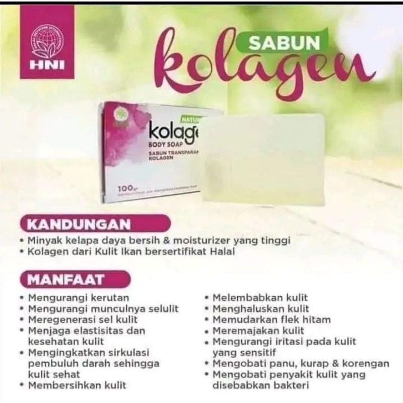 sabun kolagen HNI