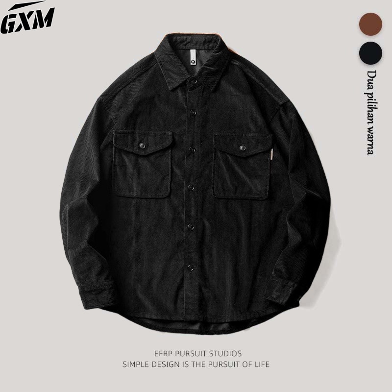 FLASH SALE Jaket Cowok Corduroy Jaket Pria Corduroy Outer Pria Tebal jaket vintage murah flight