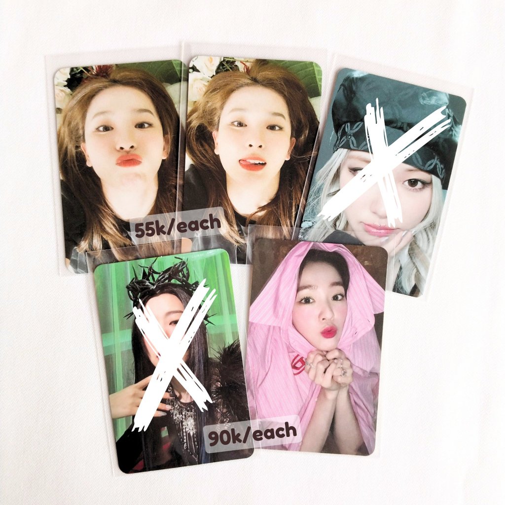 (ready) pc rv red velvet seulgi irene fmr hades birthday cake version monster top base note noot mel