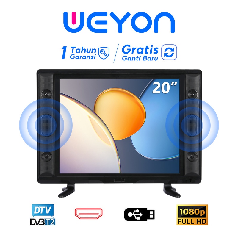 Weyon TV Digital 20 inch TV LED/LCD TV HD Ready Digital Televisi