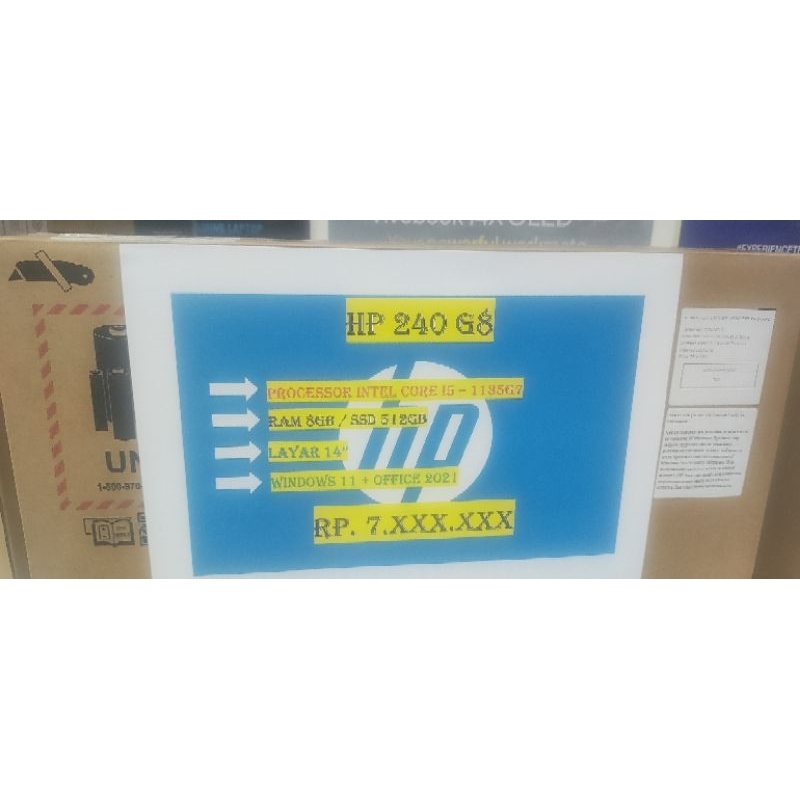 HP 240 G8 i5 1135G7 8GB SSD 512GB