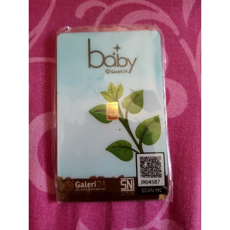Galeri 24 baby gold 0,3gr original