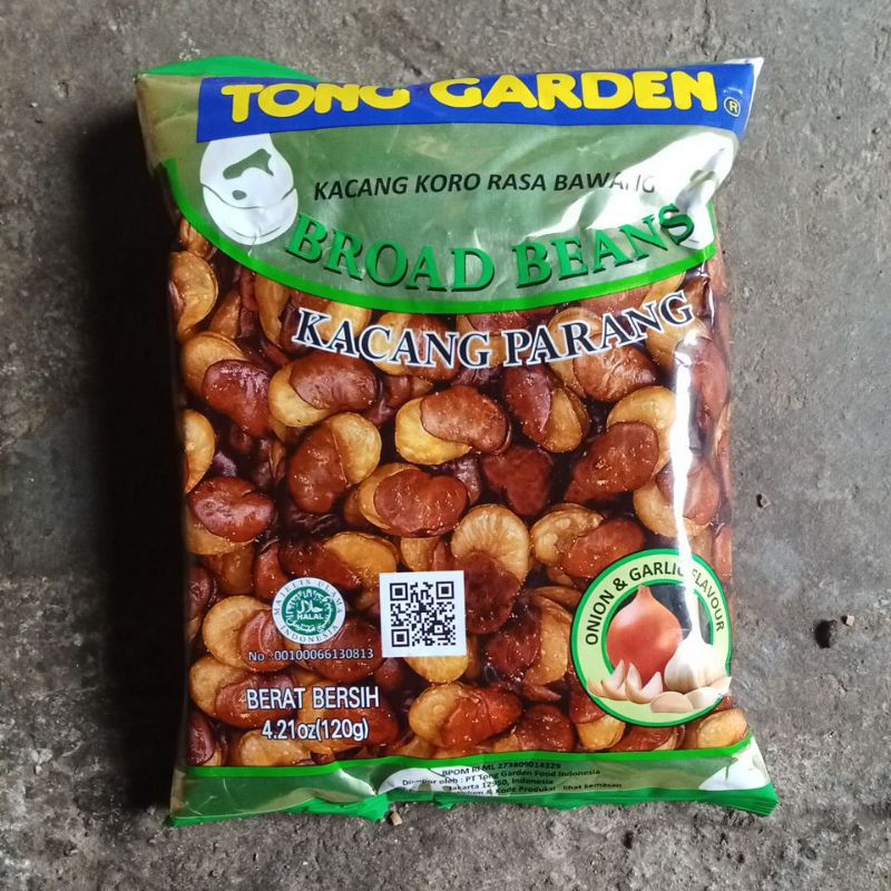 Kacang koro rasa bawang broad Beans kacang parang 120gr