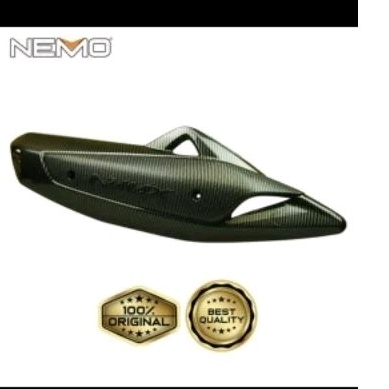 Tutup Cover Knalpot Nmax 155 Old Karbon Nemo