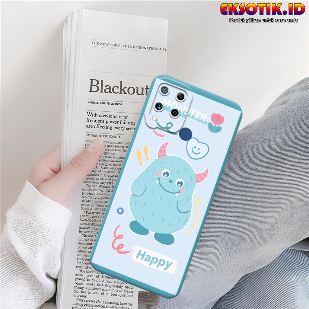 Case Realme C15 - Casing Realme C15 - Fashion Case Terbaru - Silikon Realme C15 - Motif Keren Dan Lu