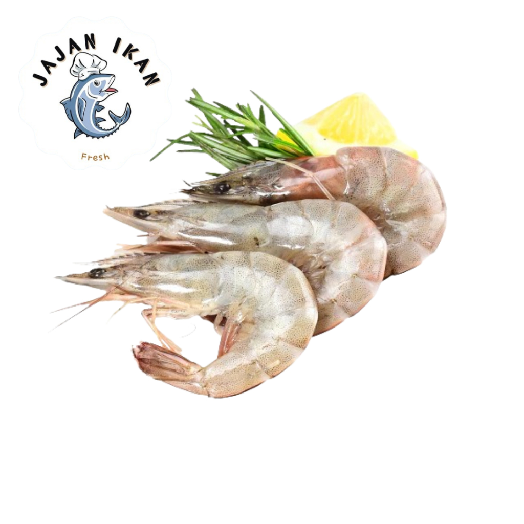 

[JAJAN IKAN] Udang Vaname/Udang kupas Frozen 500gram/1Kg