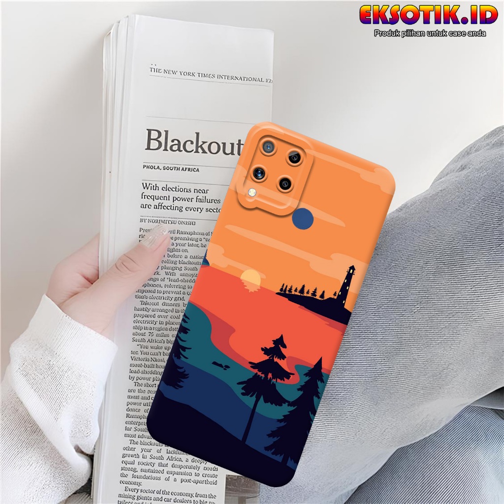 Case Realme C15 - Casing Realme C15 - Fashion Case Terbaru - Silikon Realme C15 - Motif Keren Dan Lu