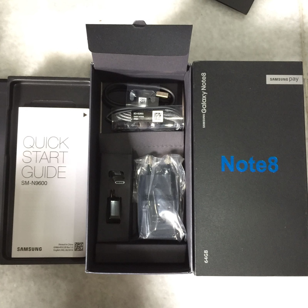 Box / Dus Samsung Note 8 Note 9 - Second Siap Pakai