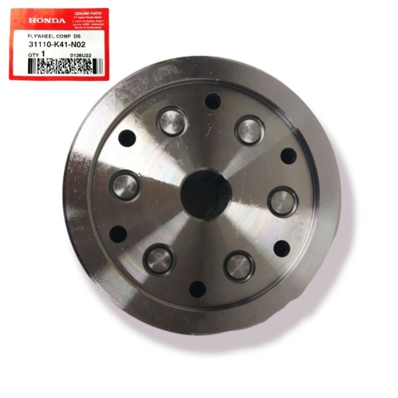 31110K41N02 Flywheel Comp Magnet Honda New Supra X 125 K41 Ori Ahm Graciaz
