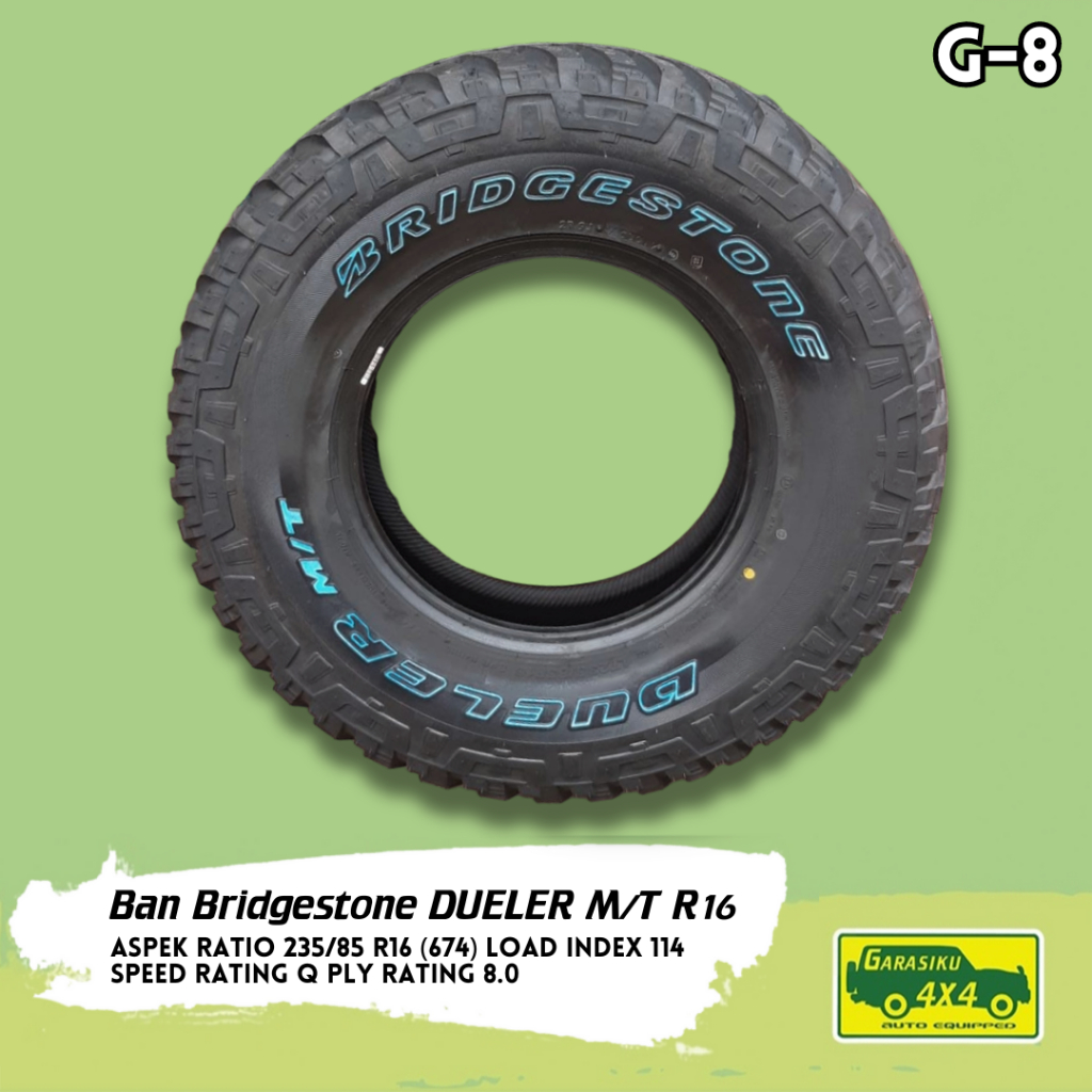 BAN BRIDGESTONE DUELER M/T R16