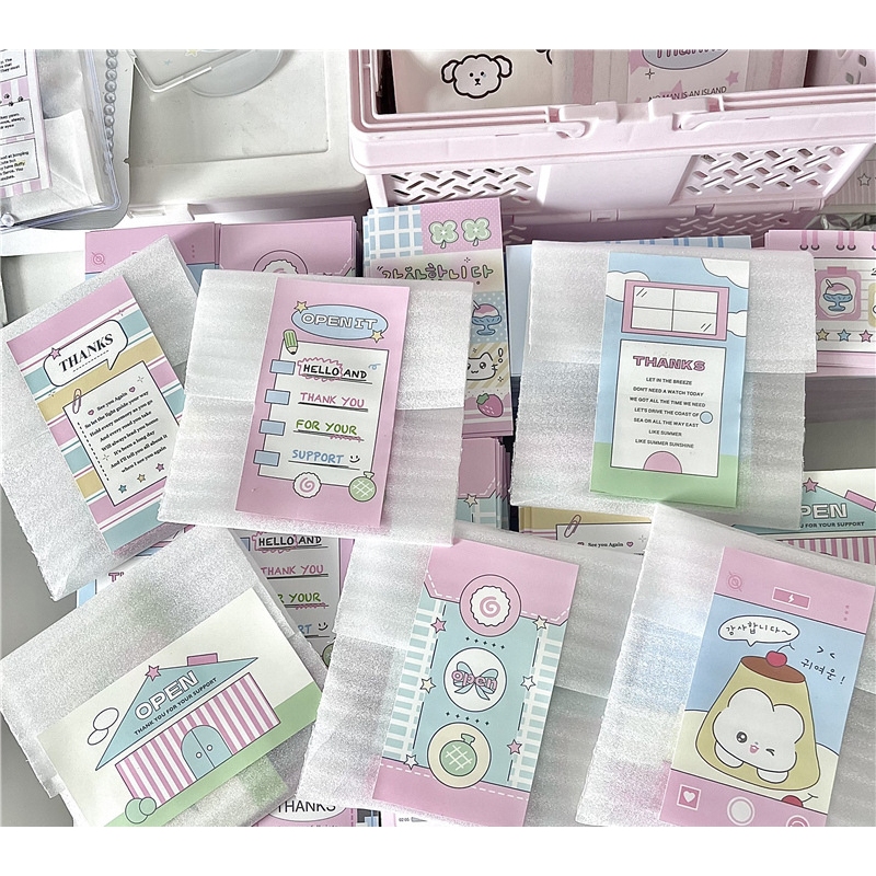 

[BACA DESKRIPSI] SATUAN / SATU LEMBAR Sticker Sealing Imut untuk Packing