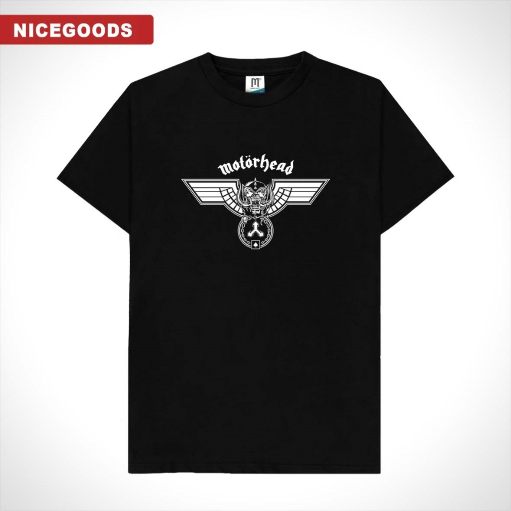 KAOS BAND MOTORHEAD BAJU BAND MOTORHEAD KAOS PRIA TAG MERCHONS