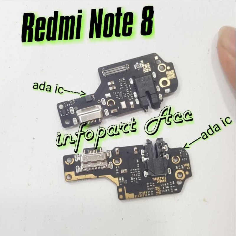 papan charger Redmi note 8 - pcb cas redmi note8
