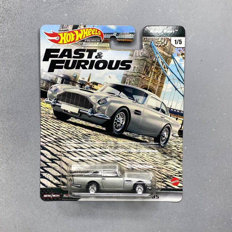 HotWheels Euro Fast Aston Martin DB 5 Fast and Furious