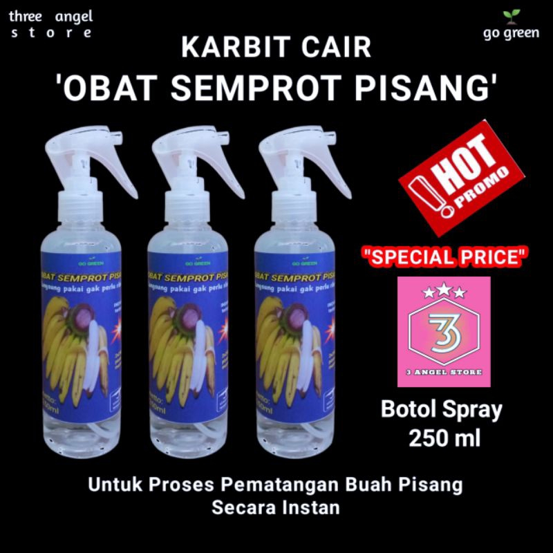 Obat Semprot Pisang/Ethrel/Spray Pemasak Pematang Buah Pisang dll/250ml
