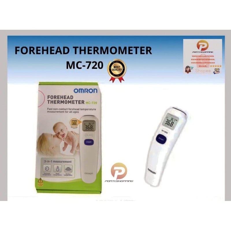 THERMOMETER DIGITAL INFRARED OMRON MC-720/THERMOMETER INFRARED OMRON