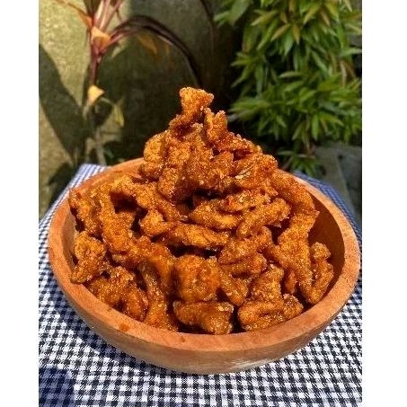 

Usus ayam crispy 1kg pedas daun jeruk