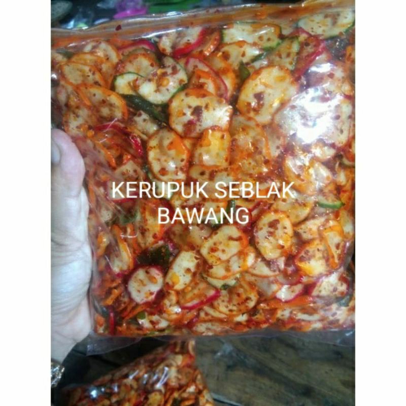 

Seblak Kerupuk Bawang Seblak Bantet Pedas Daun Jeruk 250gr