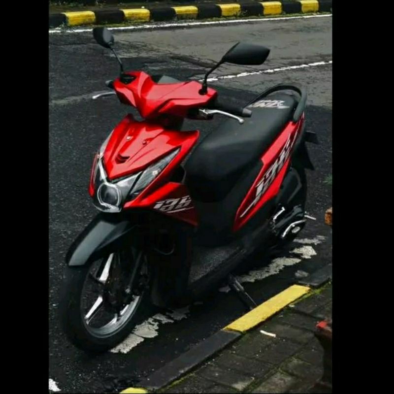 striping Beat fi 2014 bahan transparan model 125