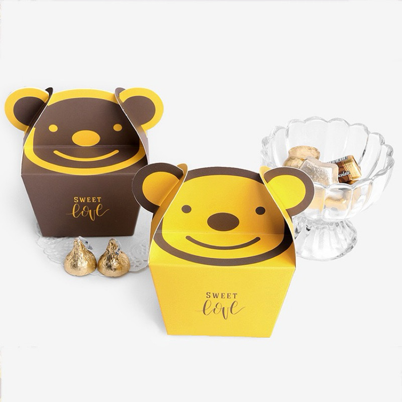 

Mi.casa - Honey Bear Gift Box candy souvenir ultah wedding kotak kado packaging