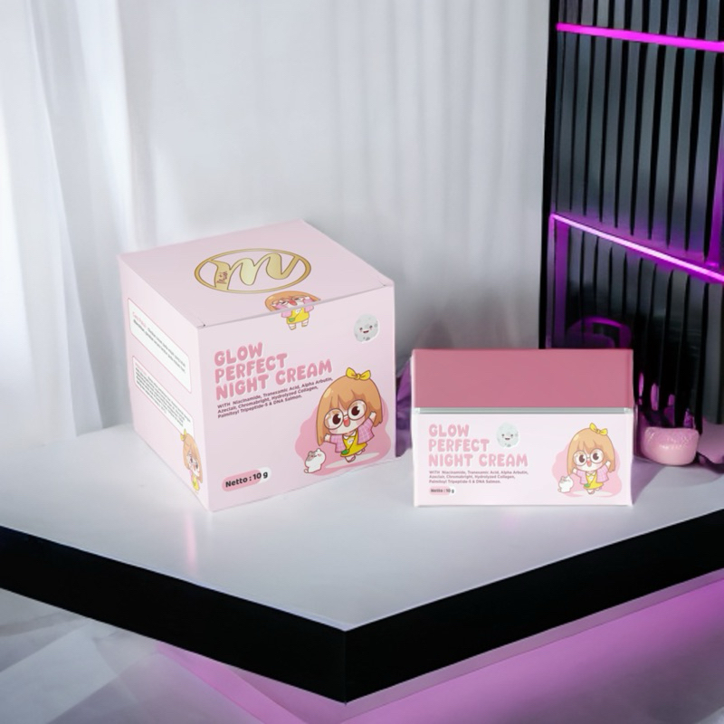 MUTEH SUPER PELICIN PERFECT GLOW RETINOL NIGHT CREAM Pemutih & Pencerah Wajah Ala Gadis MELAYU