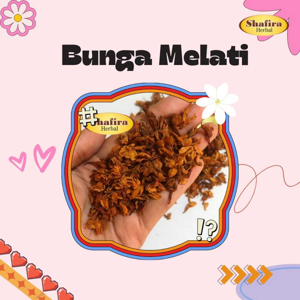 Bunga Melati Kering Herbal Premium 1 kg & 500 gr