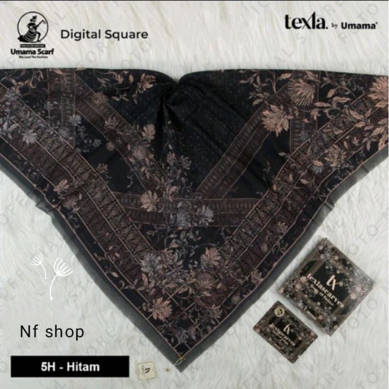 HIJAB SEGIEMPAT PREMIUM UMAMA SCARVES MOTIF + free bros / ZARYTA VOAL PREMIUM SCARF