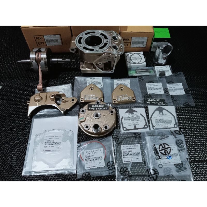 BLOK SET PDK BW BLOK 1855 BW PAKETAN MESIN PDK BW ORIGINAL KAWASAKI NINJA R NINJA SS NINJA RR OLD NI
