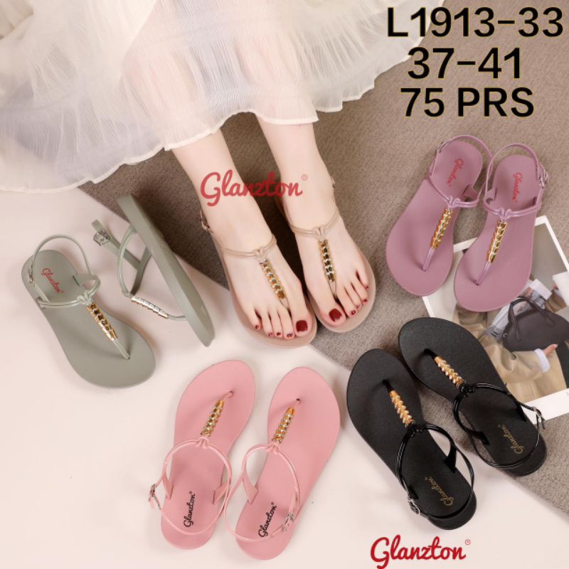 Sendal Jepit Karet Tali Emas L1913-13/L1912-18/L1913-33/L1913-16