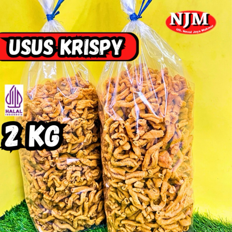 

NJM [BALL] KERIPIK USUS / USUS CRISPY GROSIR‼️2.000gr (2kg)