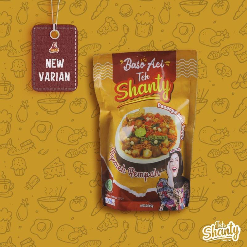 

Bakso aci teh shanty nyemek