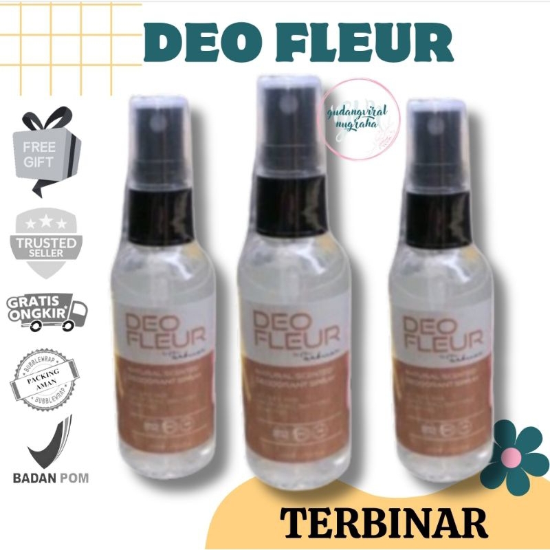 ~GVN~ DEO FLEUR TERBINAR DEODORANT SPRAY BY TERBINAR DEOFLEUR DEODORANT TERBINAR DEODORAN BY TERBINA