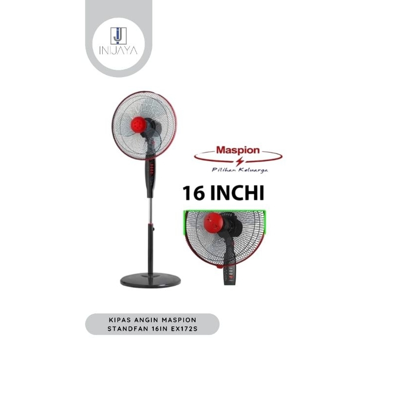 Kipas Angin Berdiri 16 IN Maspion Ex 172S