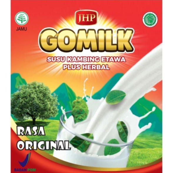 

GOMILK Susu Kambing Etawa GoMilk Plus Herbal Rasa ORIGINAL - 200gram