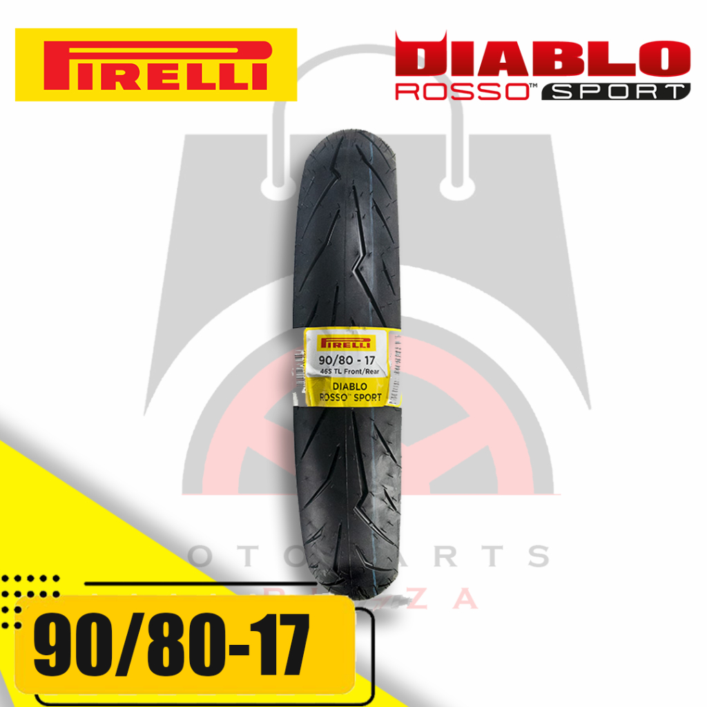 DIABLO ROSSO SPORT 90/80-17 / BAN 90/80 ring 17