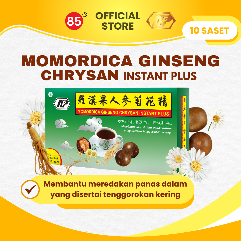 

Nan Fung - Momordica Ginseng Chrysan Instant Plus kemasan kotak