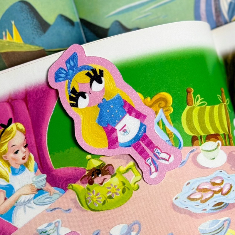 

Alice in Wonderland Bakery Glitter Sticker by Alixos