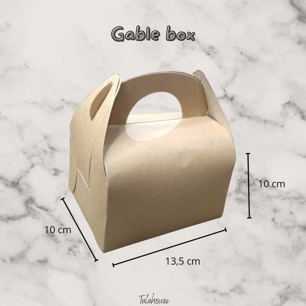 

GABLE BOX | BOX JINJING | BOX SATUAN | BOX HAMPERS 10 X 13,5 X 10 CM + PITA