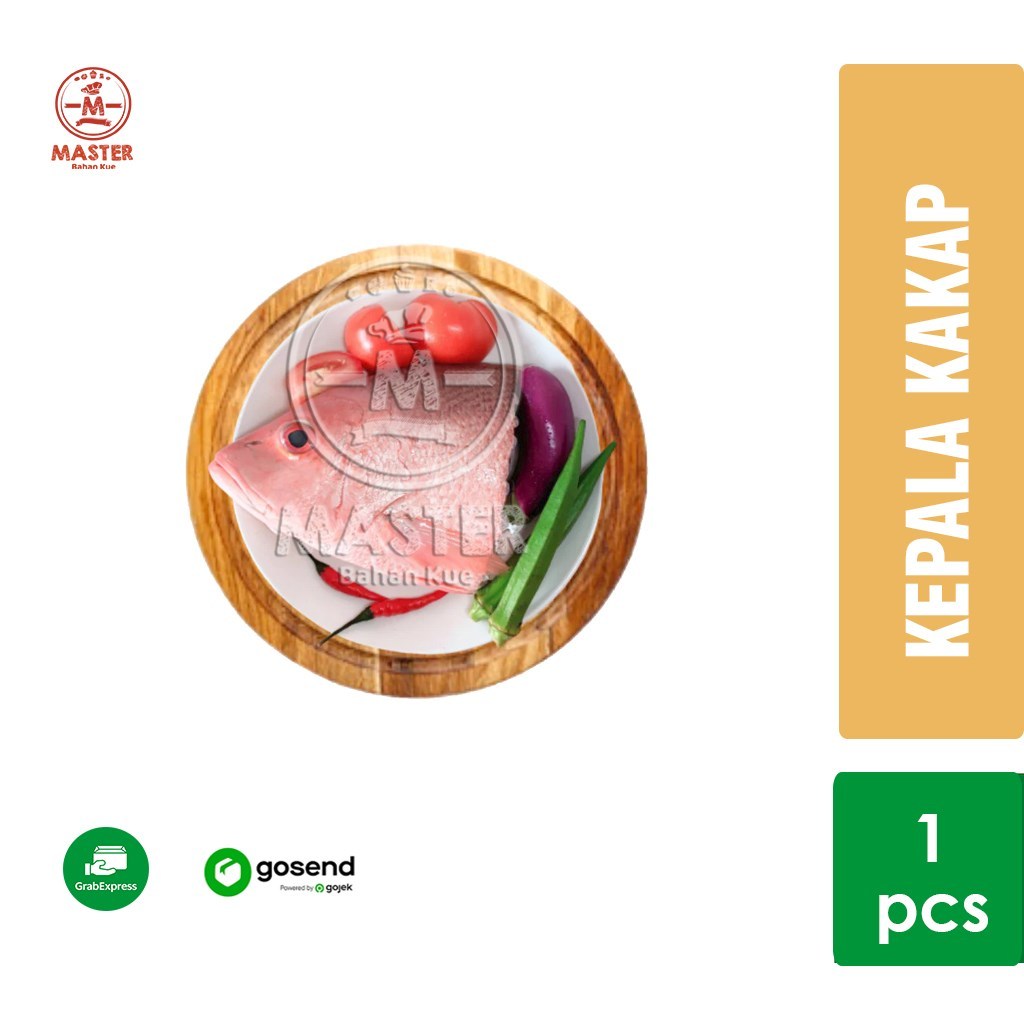 

Kepala Kakap Merah Frozen 1pcs [KHUSUS INSTANT]