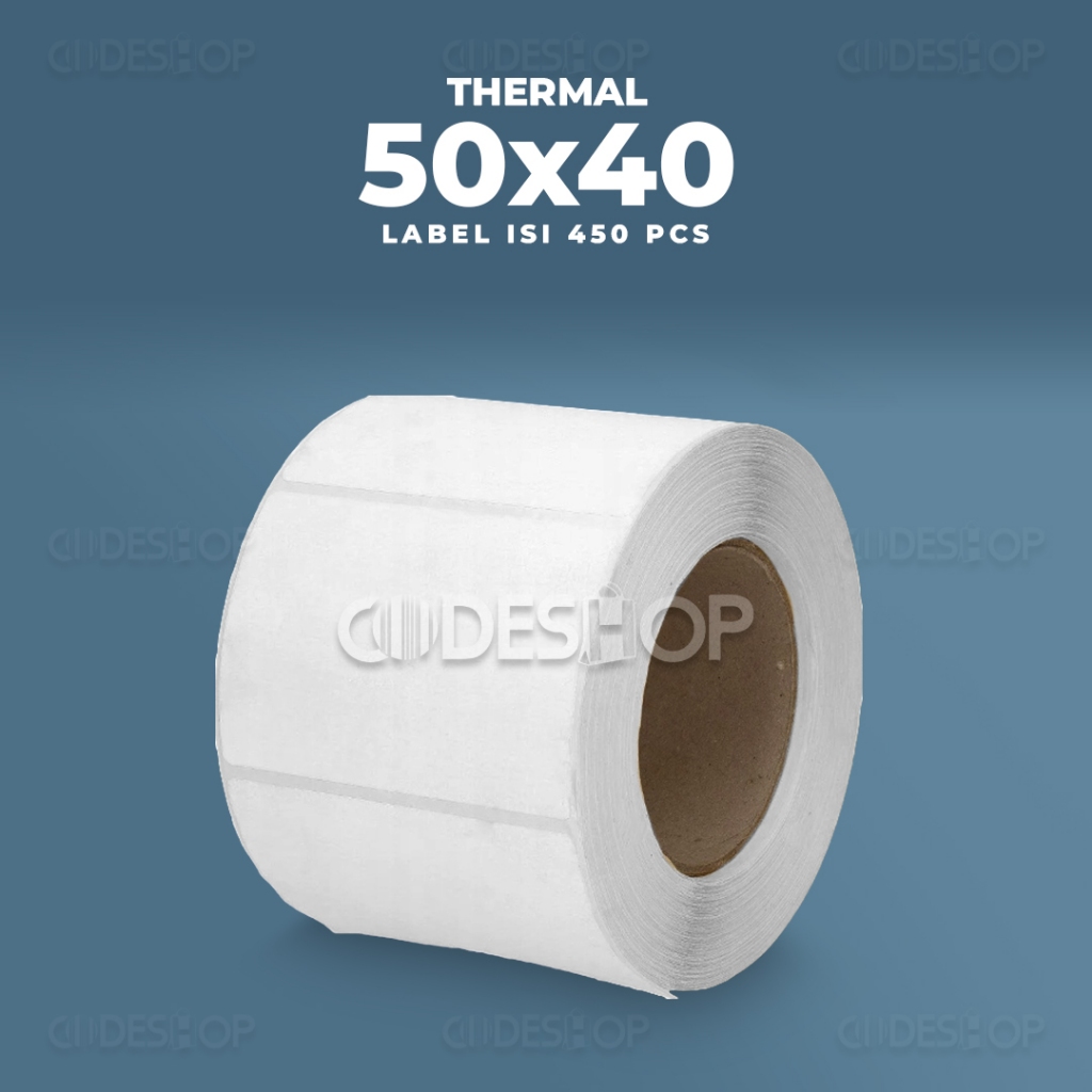 

Label Thermal 50x40mm 50x40 Timbangan Digital 50 x 40 mm isi 450 Pcs